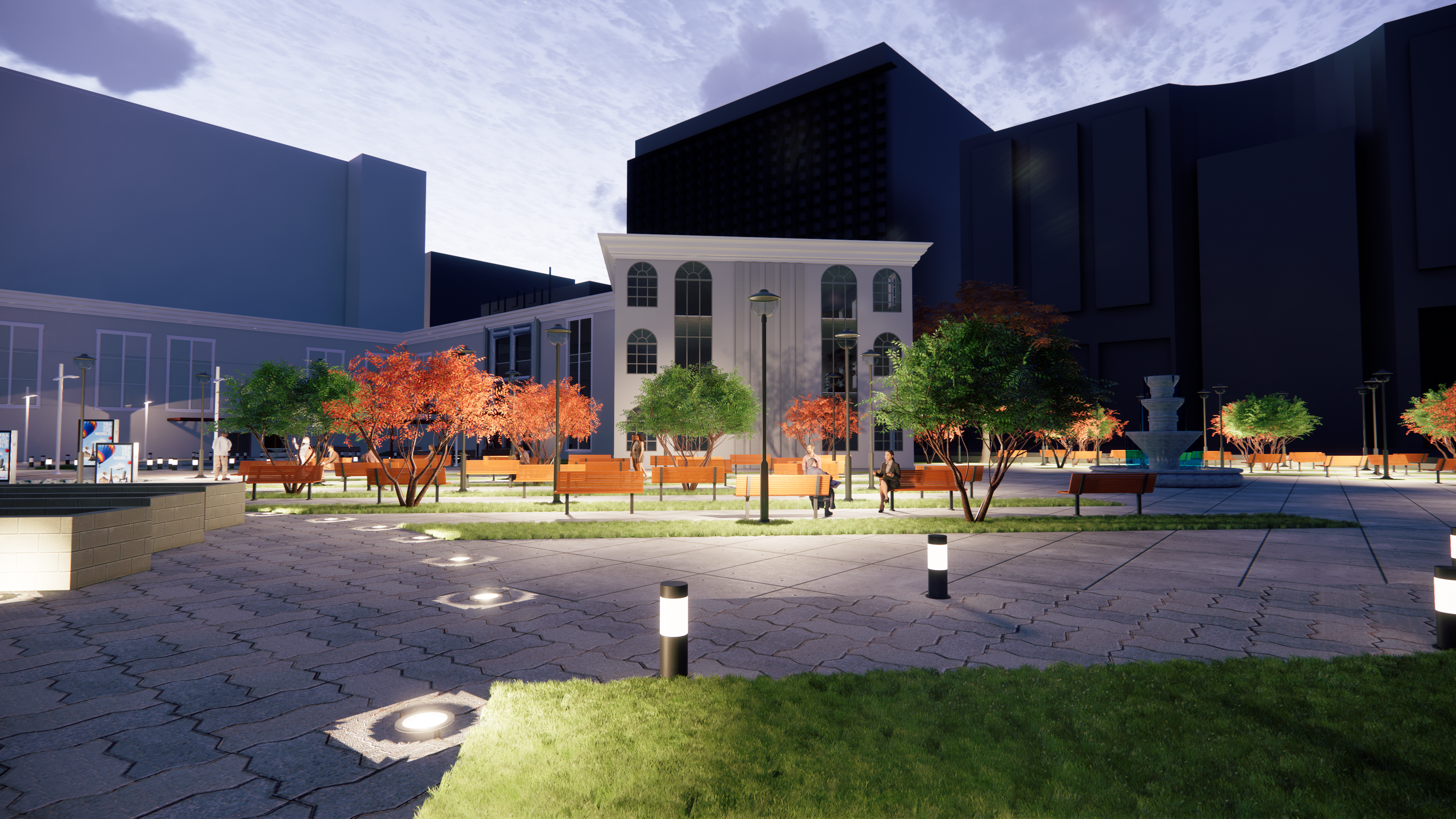 LIBERTE HOTEL 酒店及社区中心综合体丨艾斯尤特大学工程学院城市设计与规划系-16