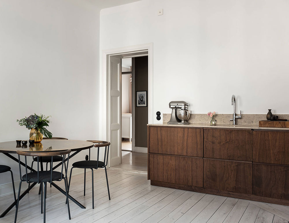 瑞典斯德哥尔摩现代简约家庭公寓设计-15