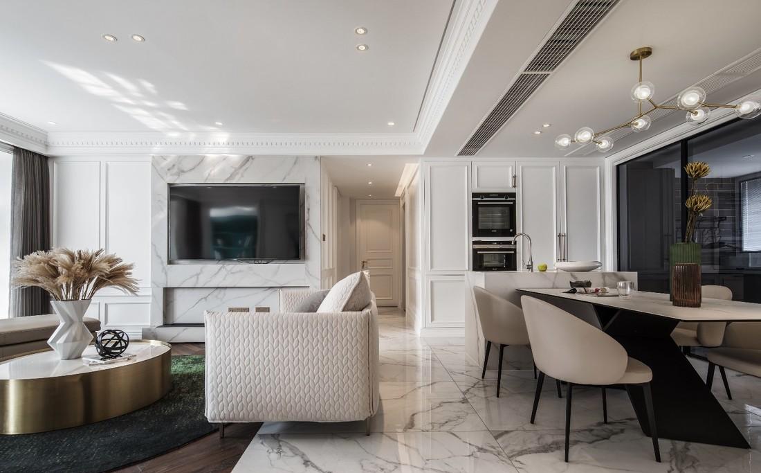 华润『塔玛拉』平层空间设计,打造自由互动的家-0