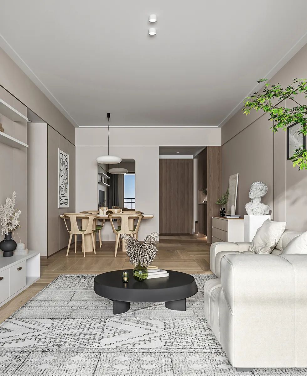 华侨城简约自然风样板间丨中国肇庆丨戴勇设计-25