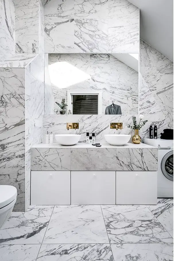 黑白极致 | 1907 年老建筑的 Scandinavian Loft 设计-15