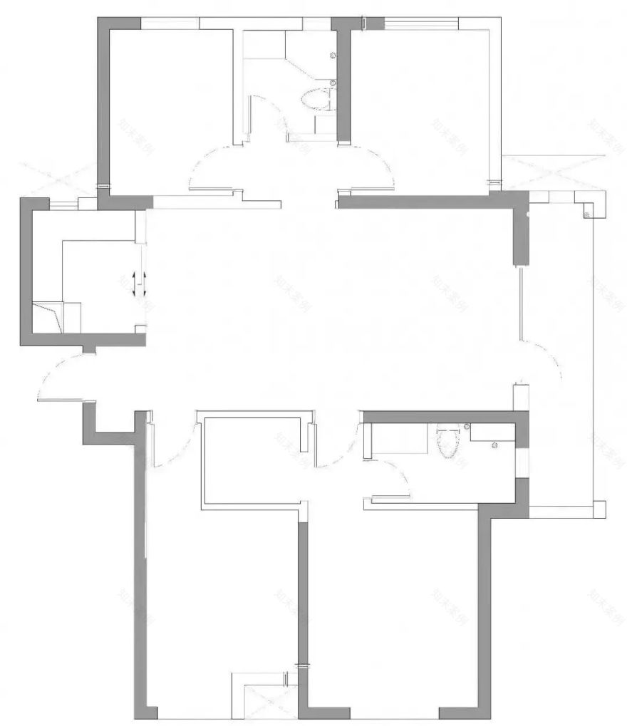独居复古度假风精装房改造丨中国武汉丨梓维设计-5