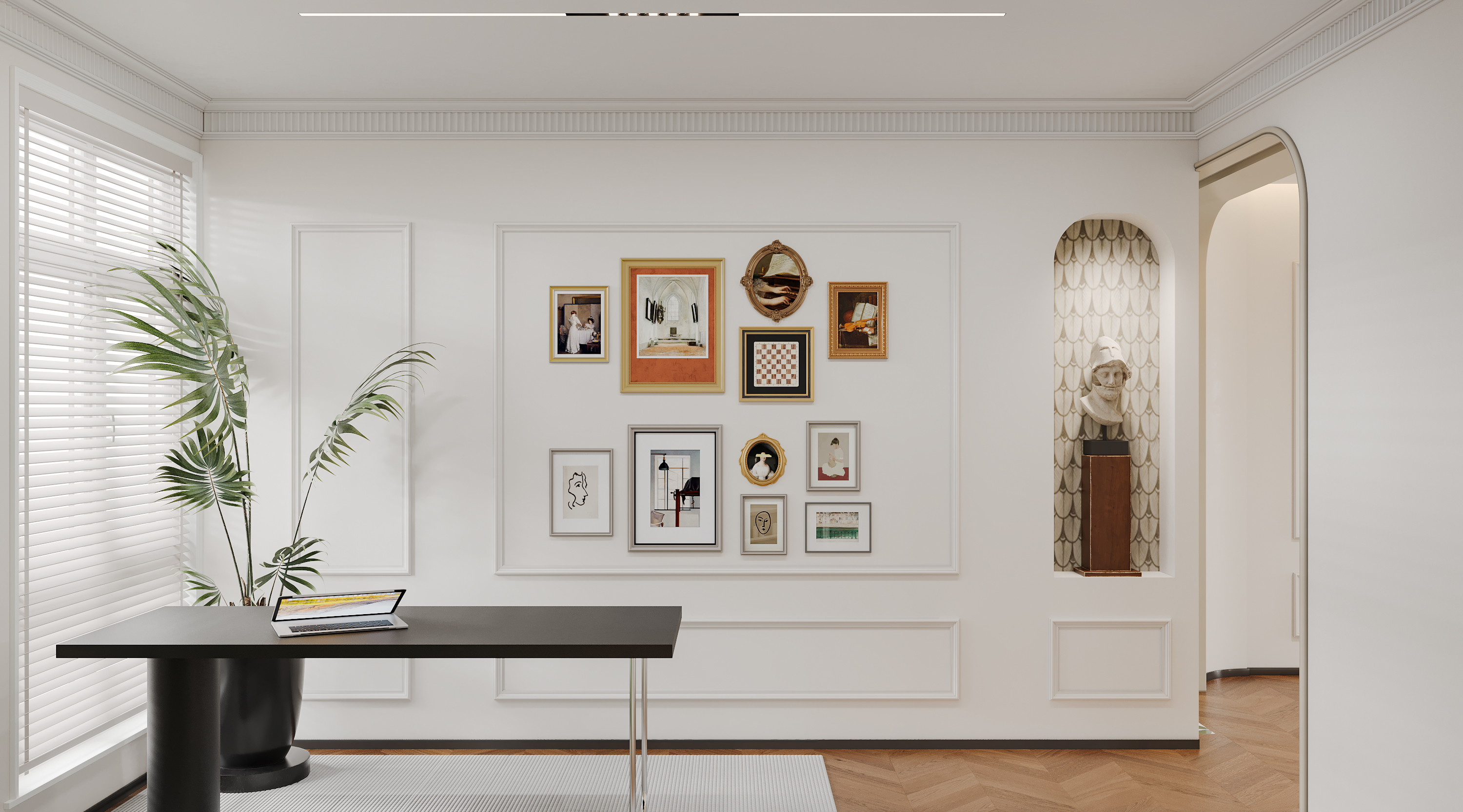 法式家装设计丨壹拾捌空间设计-12