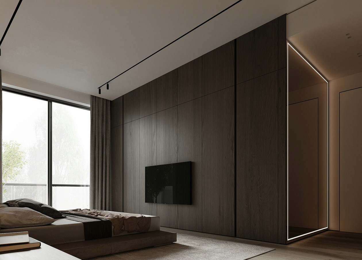 高级灰色系公寓设计-15