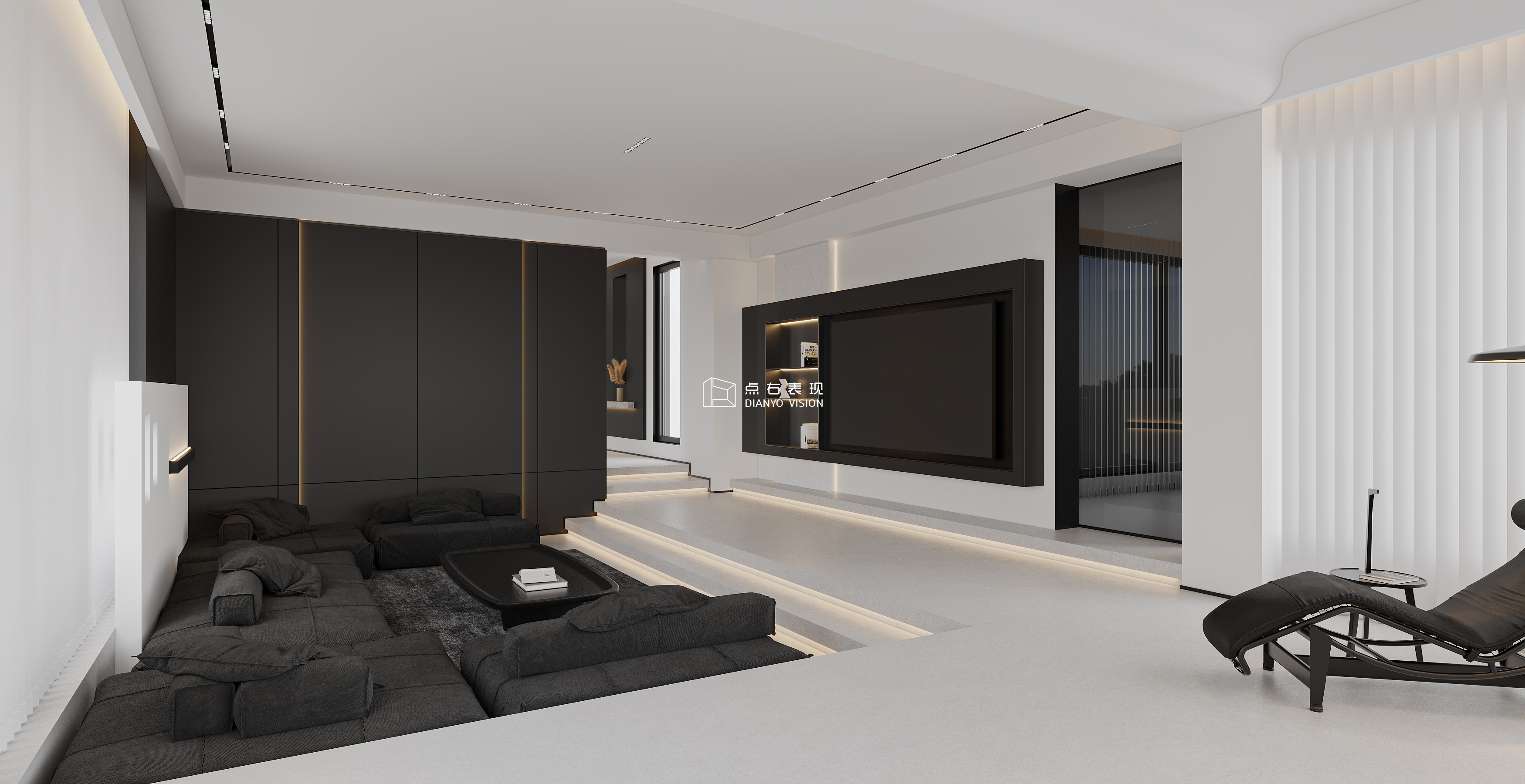 现代风格效果图丨点右效果图表现-2