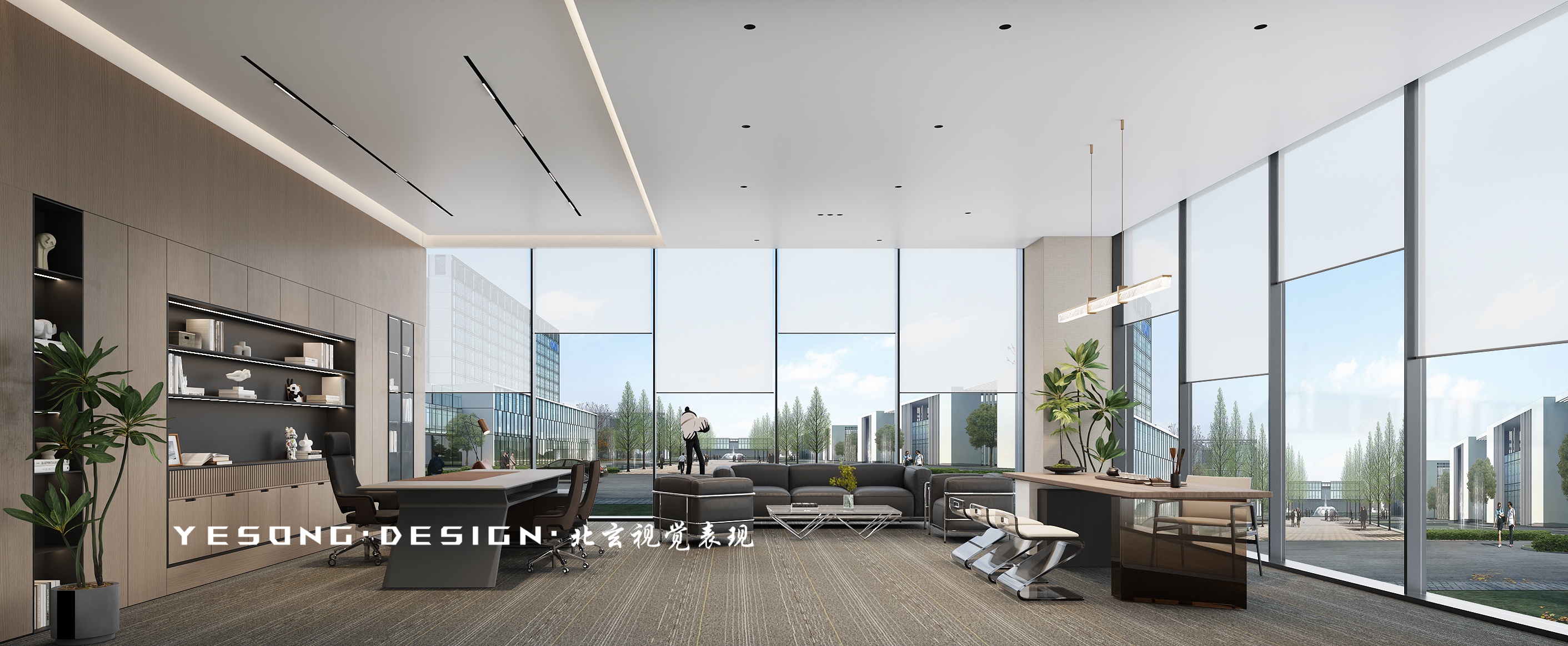 办公室设计丨以自然吸引感官-5