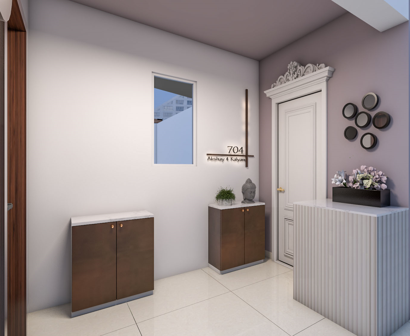 Contemporary Apartment Interior | Pune Residence-0