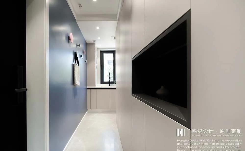 芜湖鸿鹄设计丨平层丨70㎡三口之家，客卧互换后宽敞明亮又舒适-2