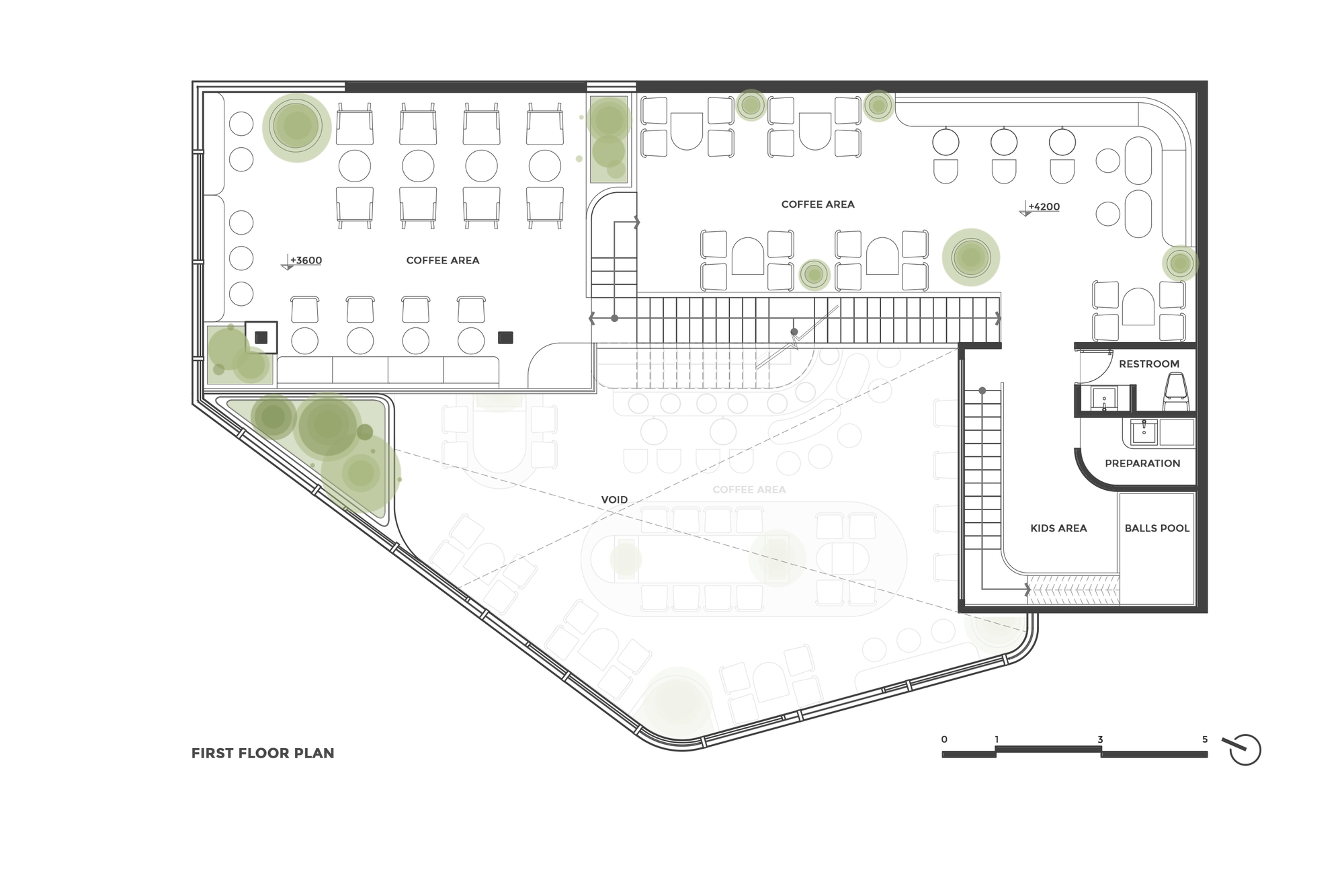 CoCo Cha 台湾茶和咖啡 – 白灯笼 | PT Arch Studio | 2023 | 越南-8