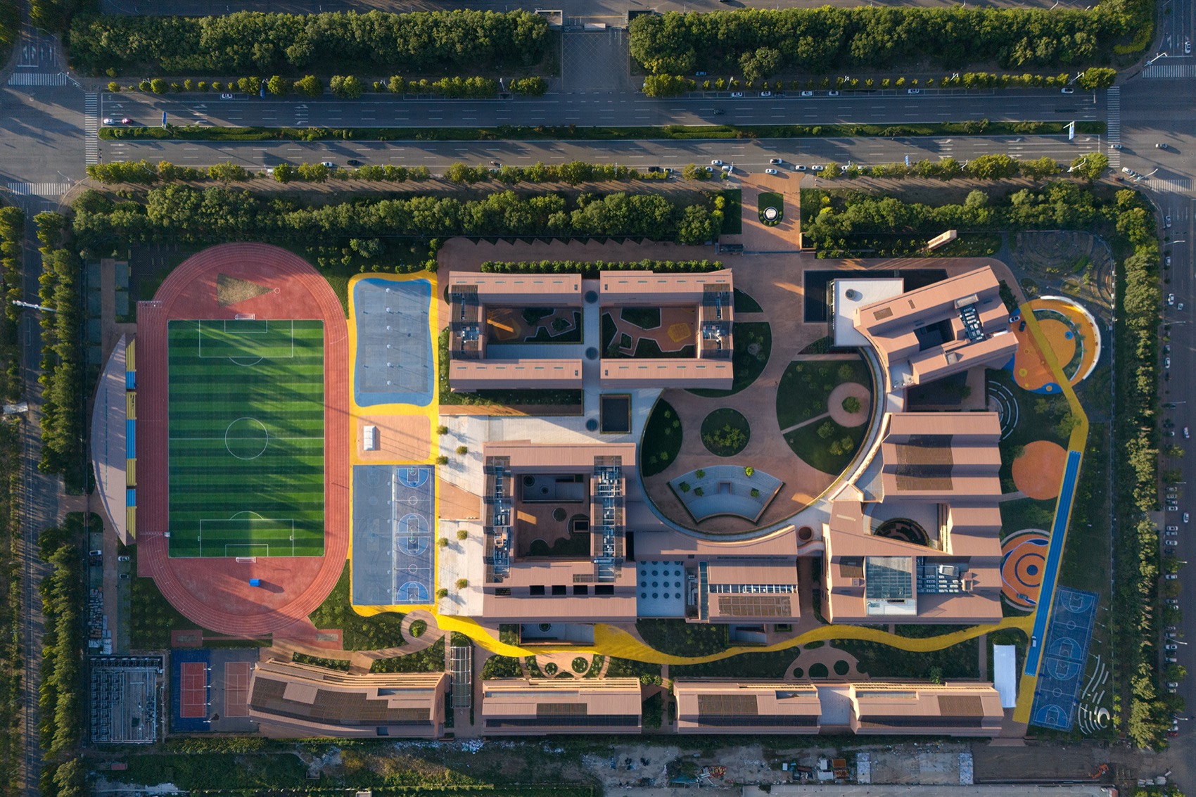 天津光华外国语学校丨中国天津丨天津华汇工程建筑设计有限公司-34