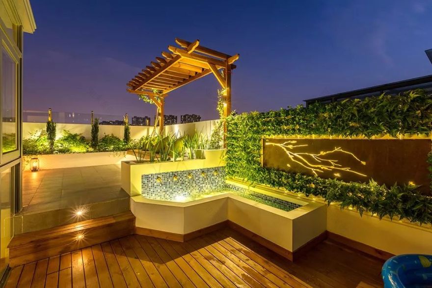 魔性照明点亮私家花园之美-36