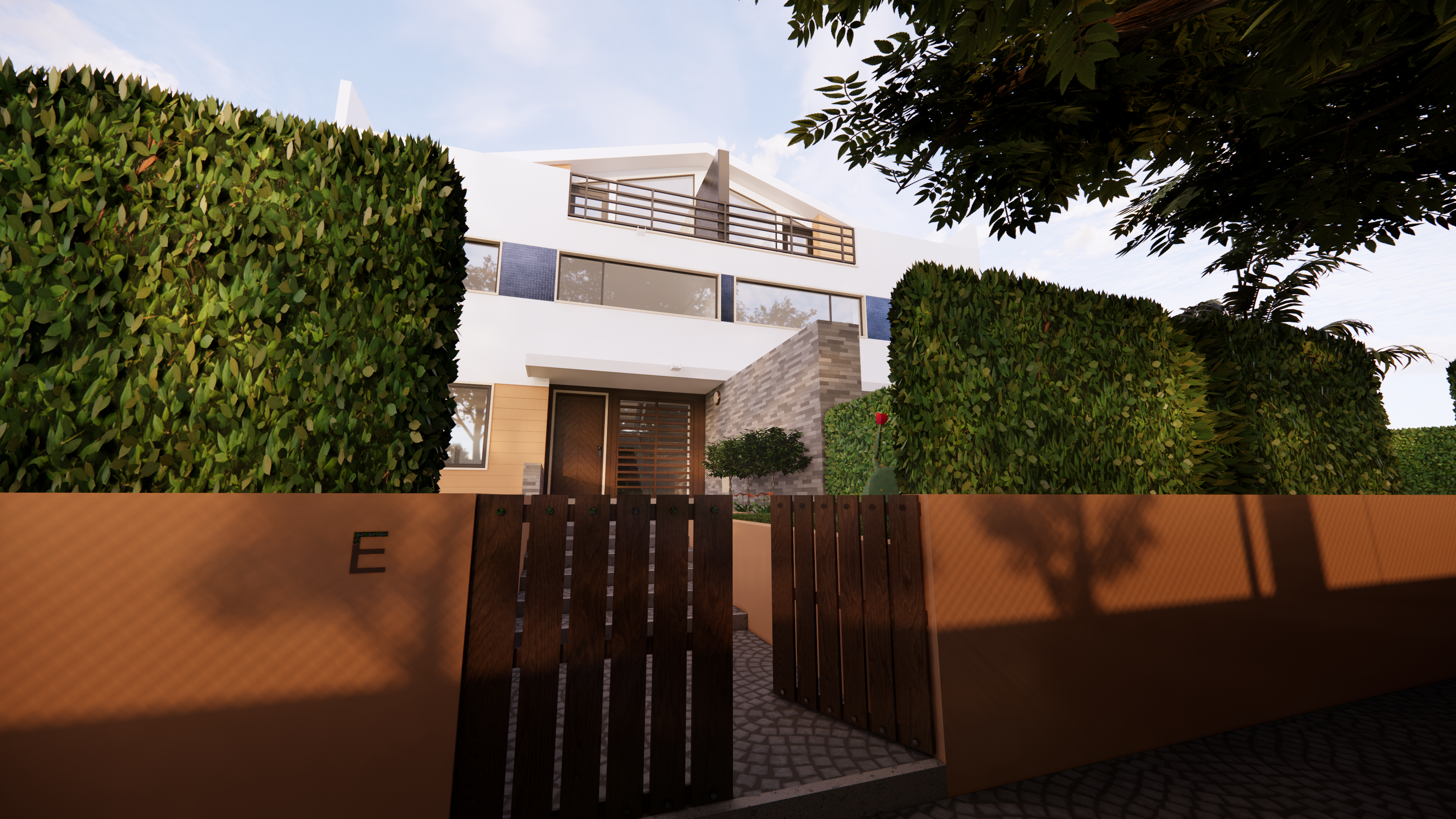 Residence in a gated community-3