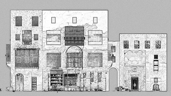 二十世纪二十年代开罗某街区设计丨埃及开罗-23