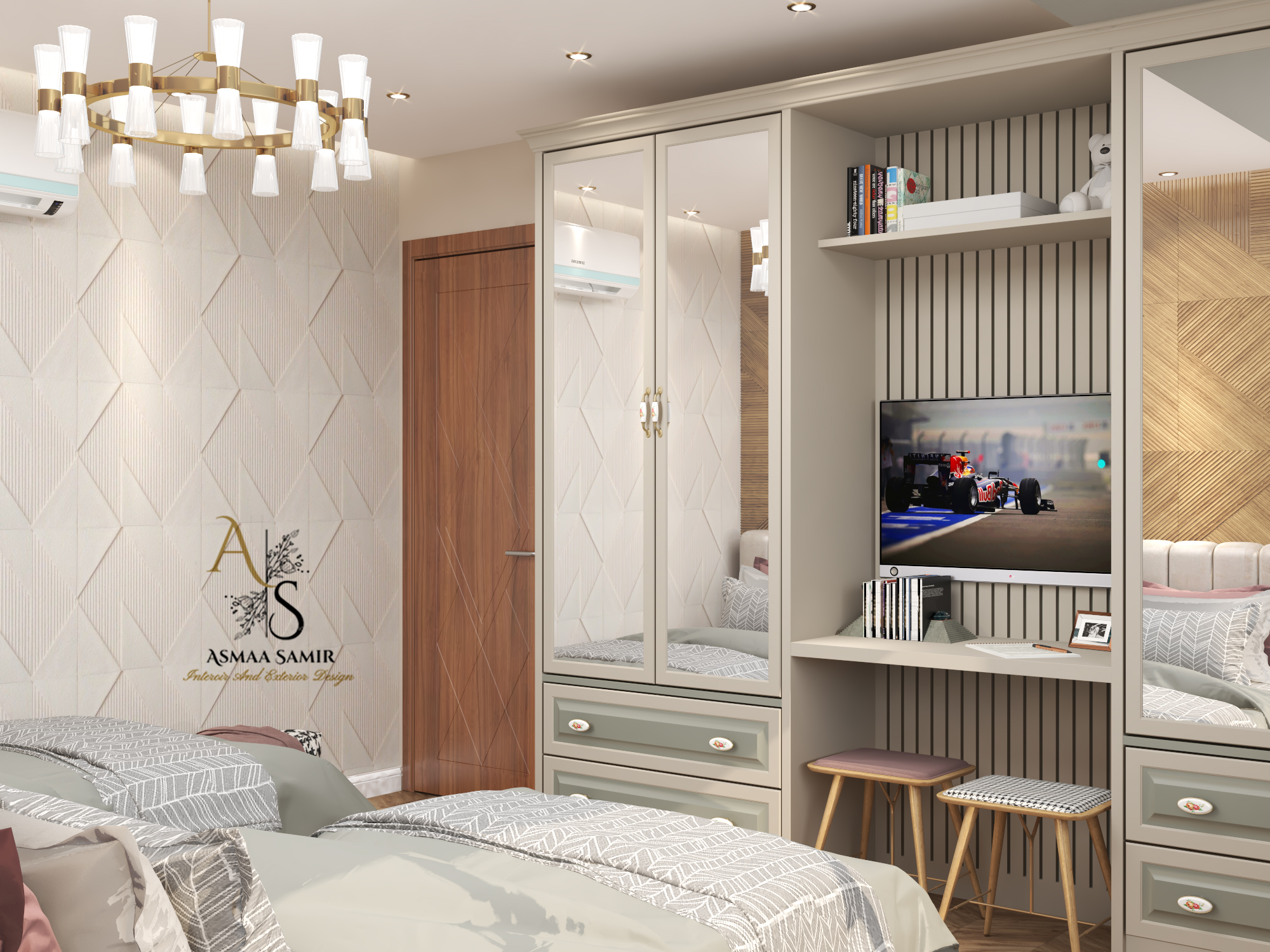 ＭＯＤＥＲＮ ＤＯＵＢＬＥ ＢＥＤＲＯＯＭ MODLE 2-4