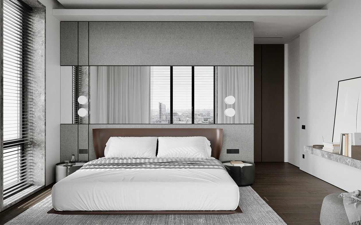 高级灰色系住宅设计-15