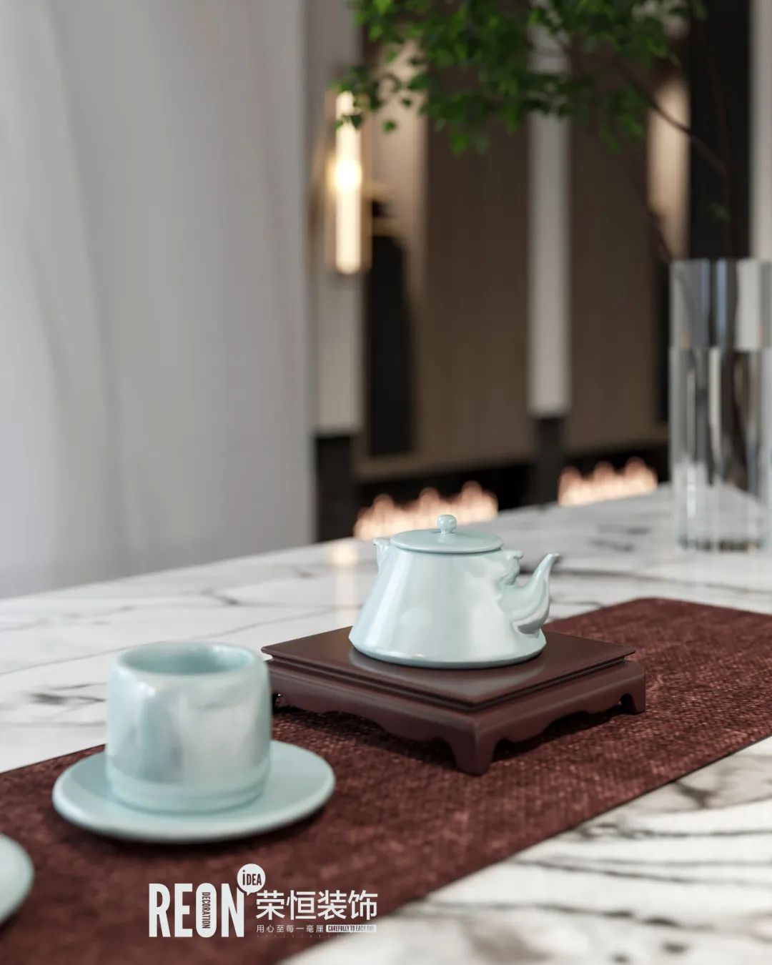 新黄浦花园 860㎡新中式风,演绎古风新魅力-48