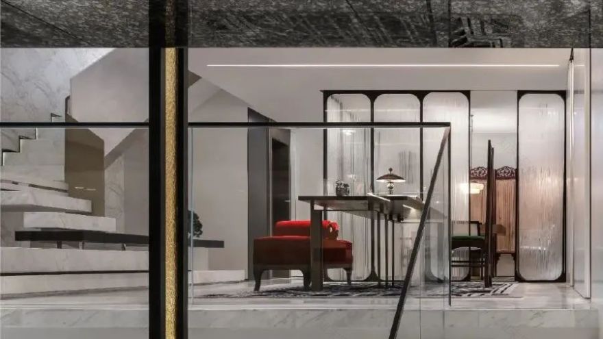 深圳华侨城私宅丨中国深圳丨刘荣禄国际空间设计,甲鼎设计&京典陈设-85