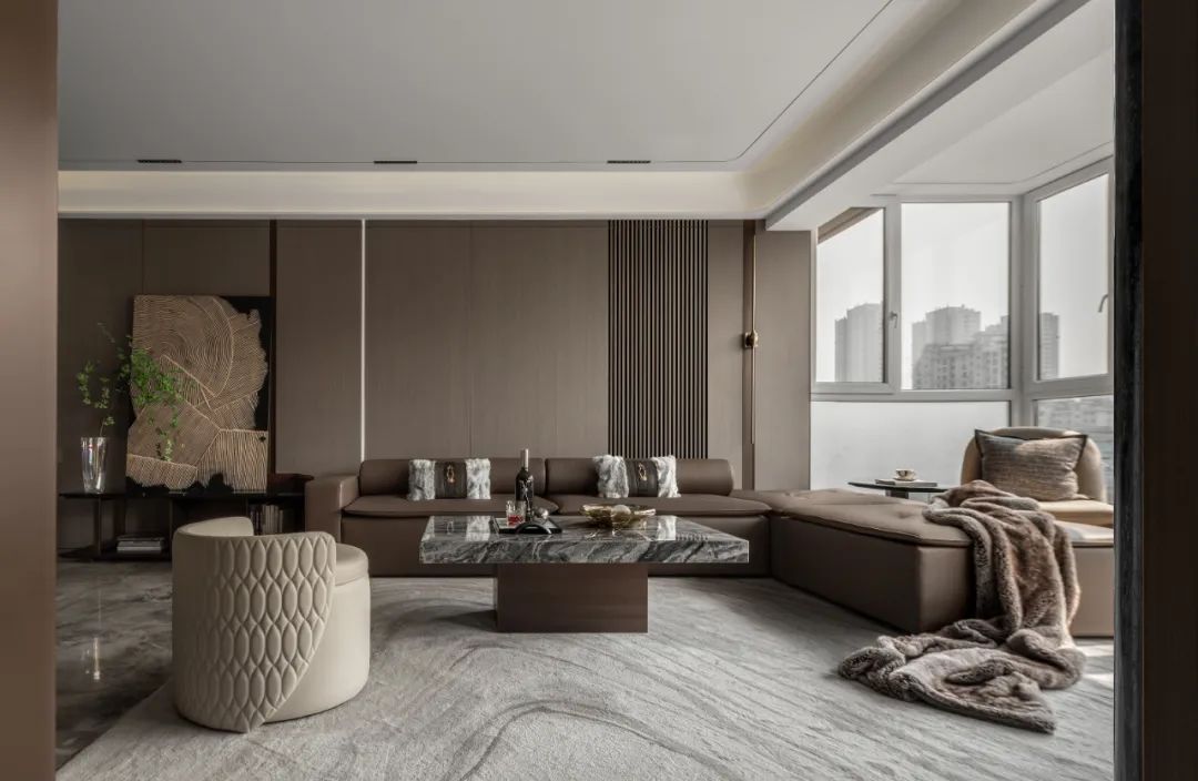 华润大连公元九里三期样板间丨中国大连丨万景百年室内设计-11