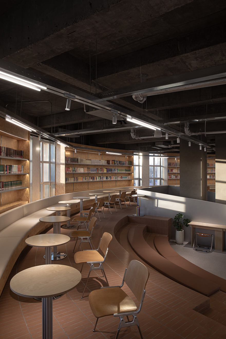 “猛咖”咖啡馆(大庆实验中学店)丨中国大庆丨慢珊瑚设计-94