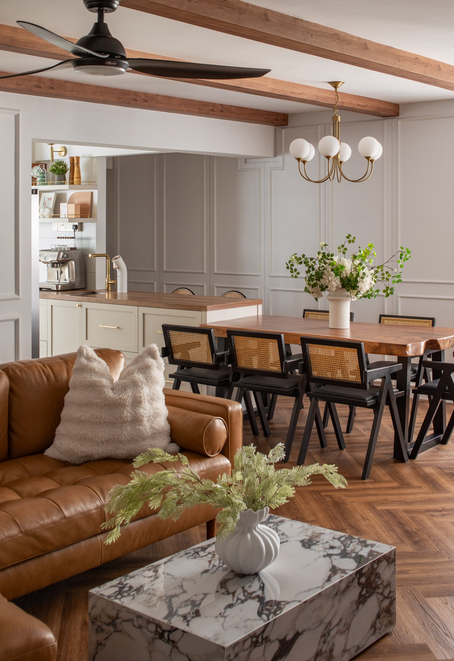 Serangoon North现代殖民风格住宅室内设计丨新加坡丨The Interior Lab-23