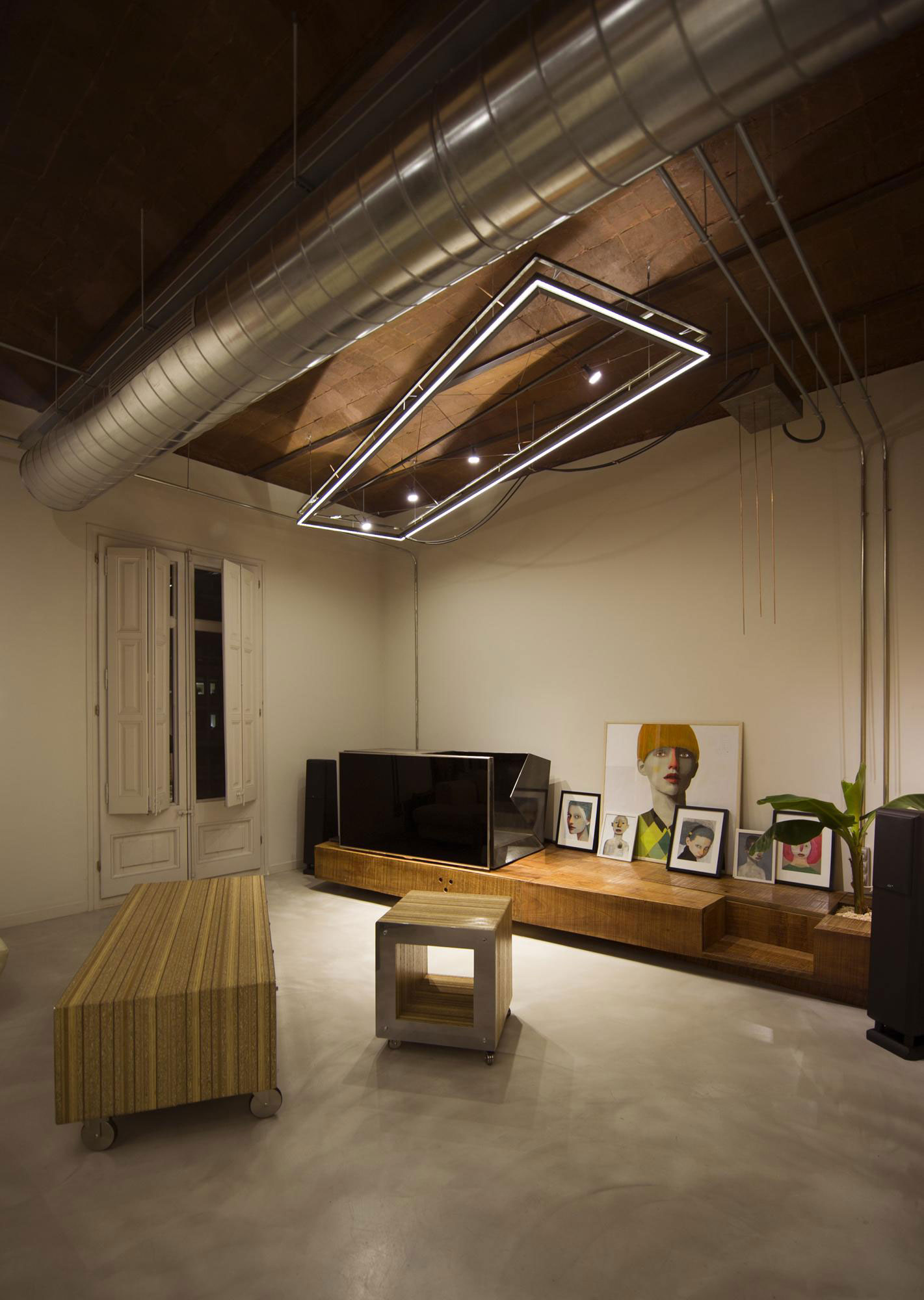 巴塞罗那开放式住宅·TC Interiors 连通器设计-21