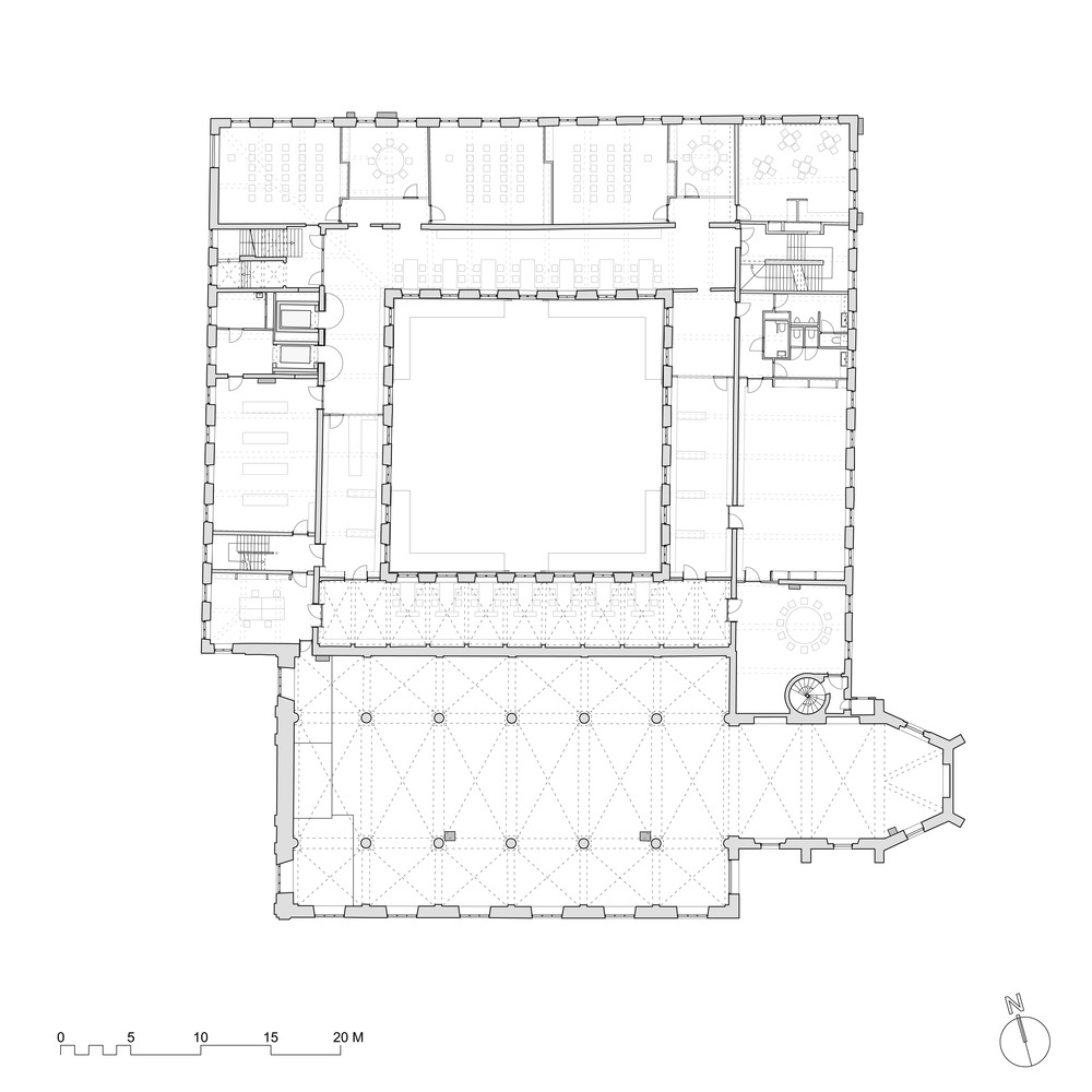 《城市图书馆 Het Predikheren》——历史与未来的共生-43