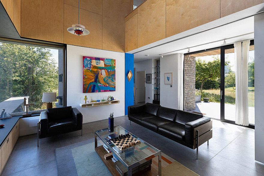 英国索尔兹伯里乡村的“哈哈屋”丨Klas Hyllen Architecture-3