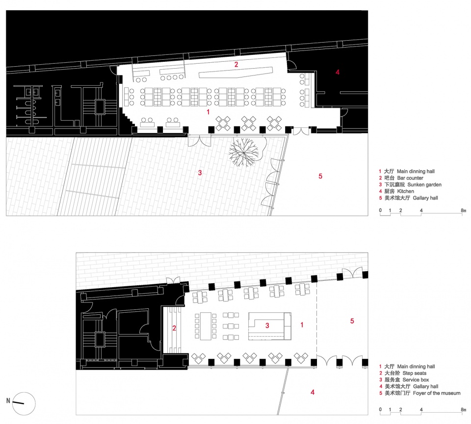 上海西岸美术馆餐厅 | 谦逊优雅的悬浮“白盒”-43