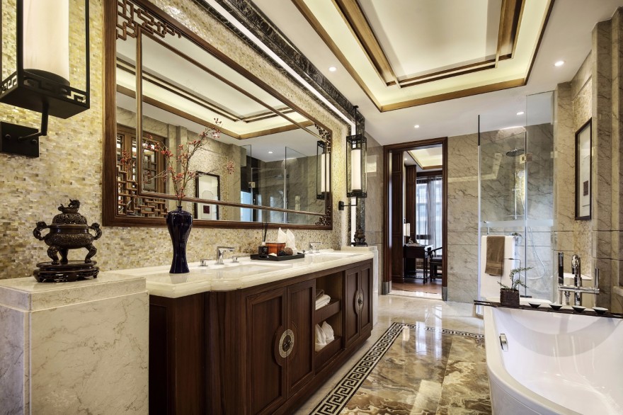 汕头龙光御海天禧大独栋V1别墅样板房 创域设计-66