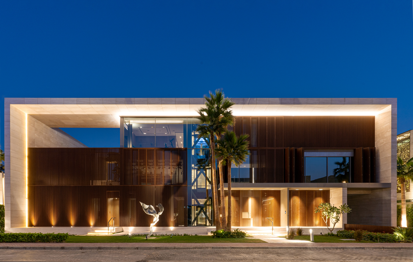 迪拜棕榈岛 Allure House 极简海景别墅设计丨阿联酋迪拜-23