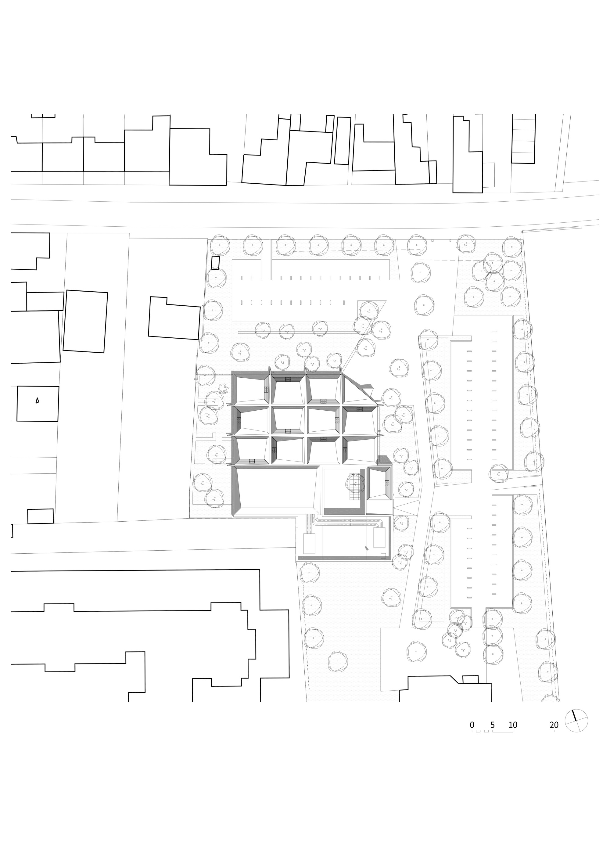 Les Halles Building 媒体图书馆和多功能空间丨法国-17