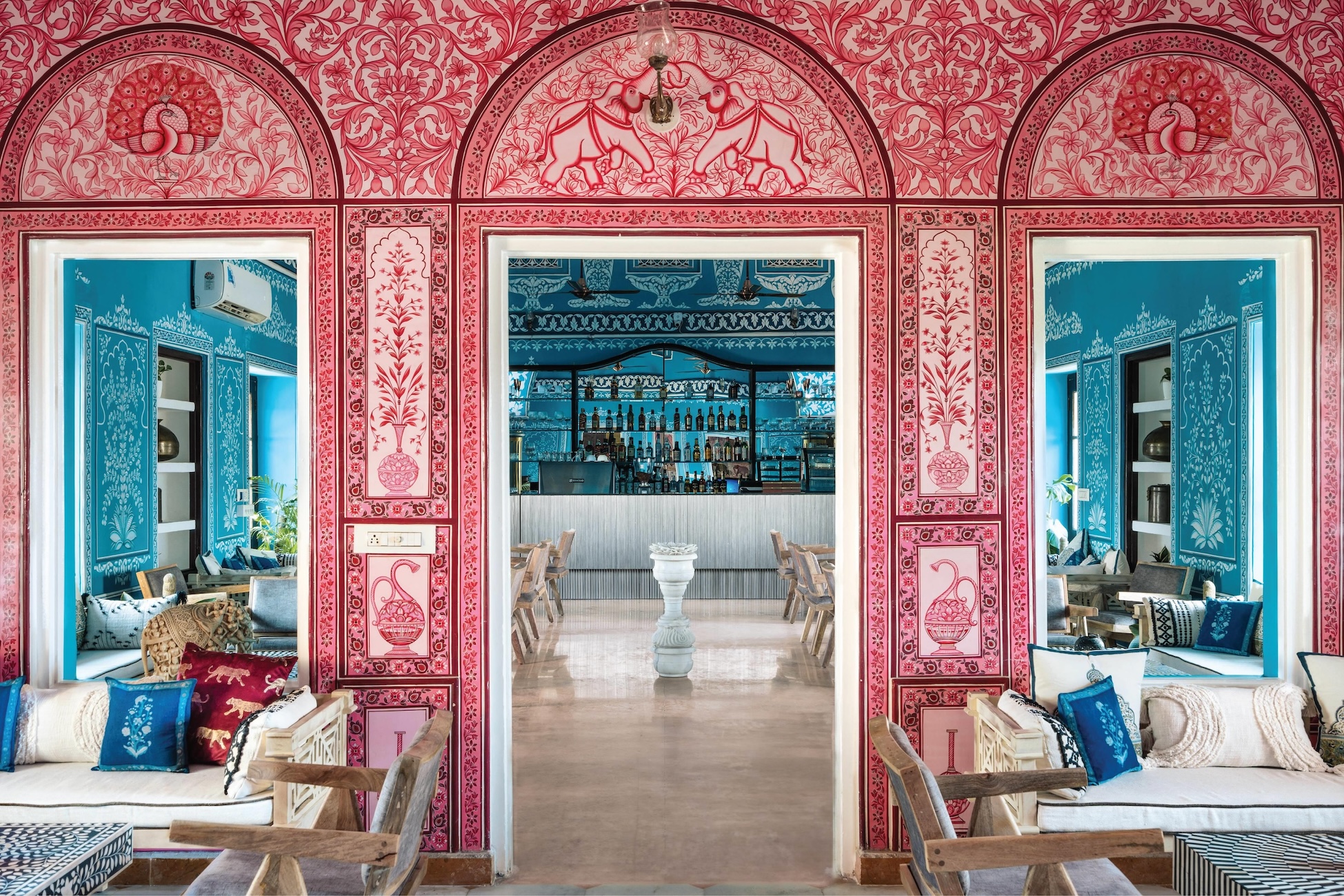 Qalaa咖啡屋和酒吧室内翻新项目丨印度乌代布尔丨Eth Design Studio（创始人Gaurav Mewara）-1