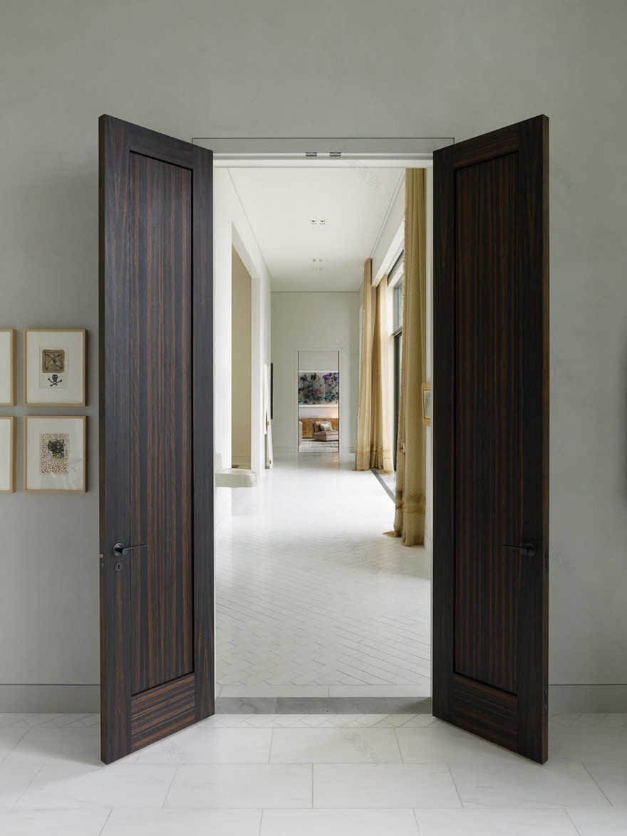 纽约湖畔现代别墅,艺术与自然完美融合-21