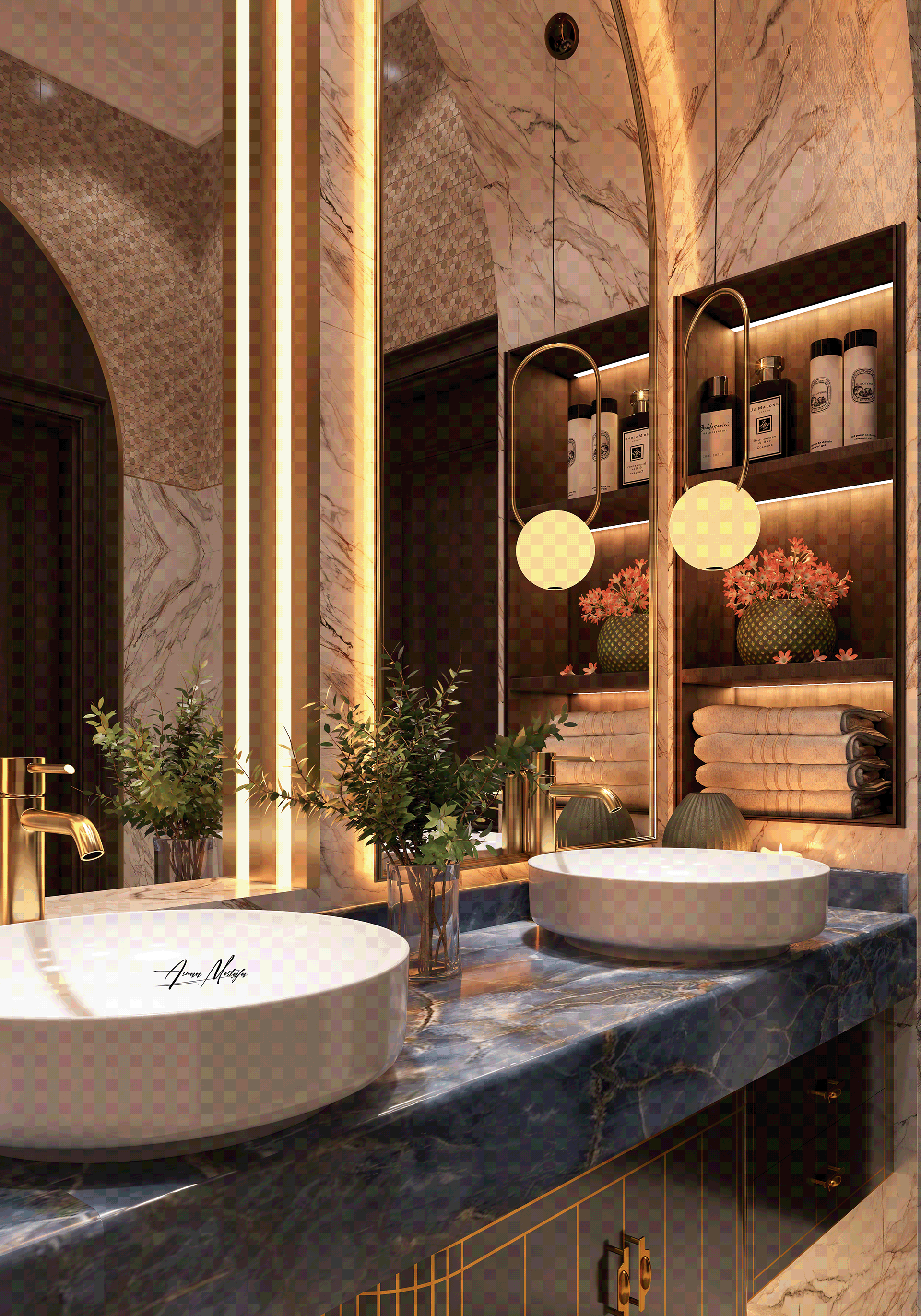 ARCHI BATHROOM 设计丨Studia54-6