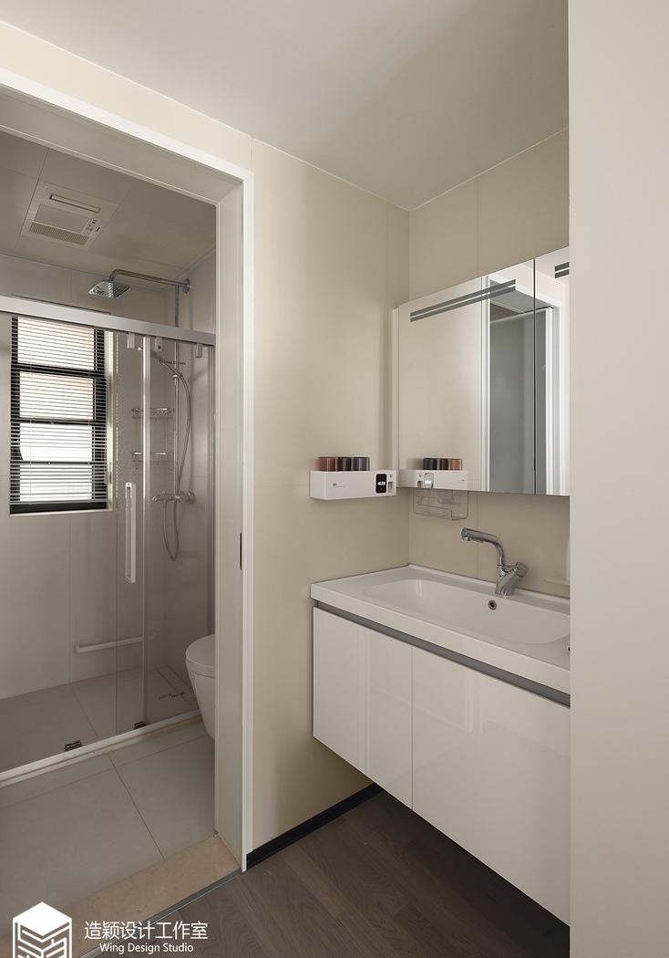 毛坯房变通透明亮居所设计-20