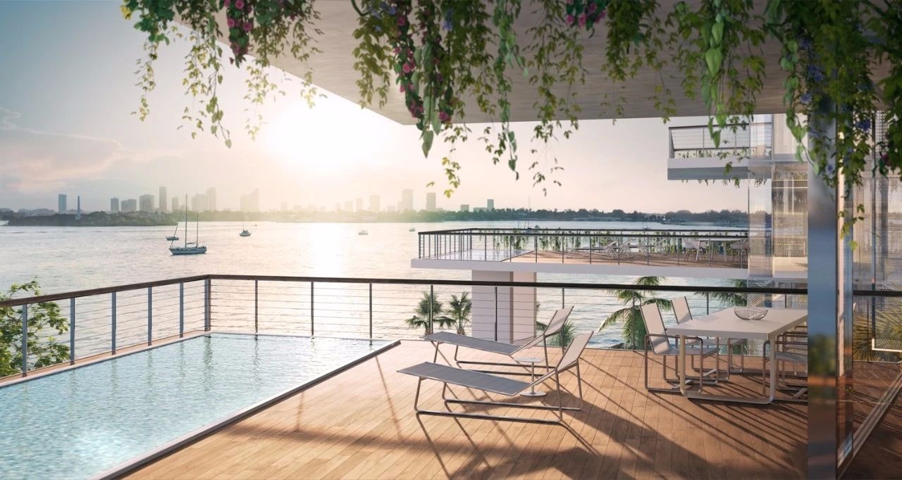 让努维尔设计的海滨公寓，1000平米的顶层复式，售价不到8千万-57