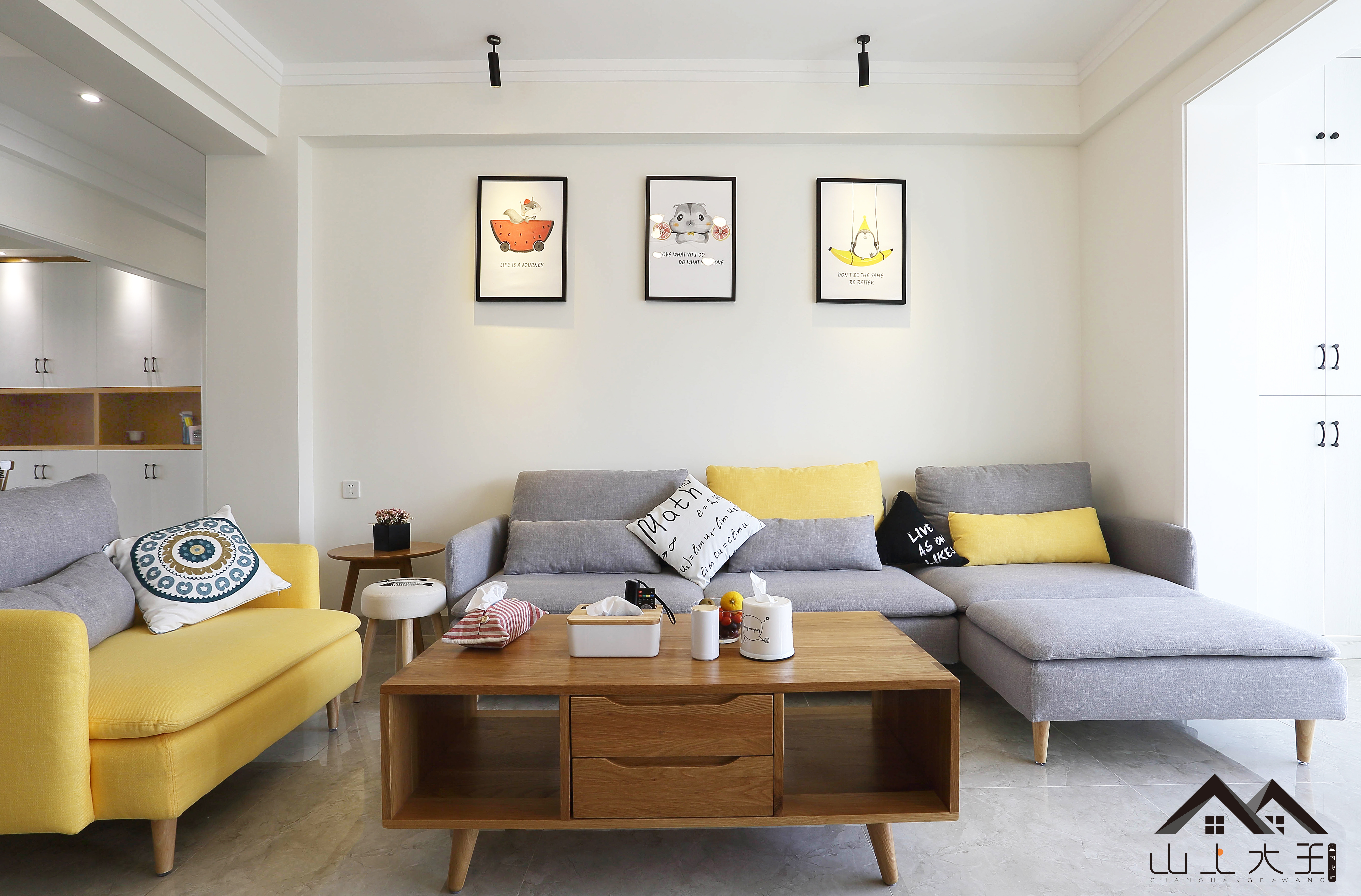 130㎡现代北欧城堡 | 明亮温馨，一房两用-11