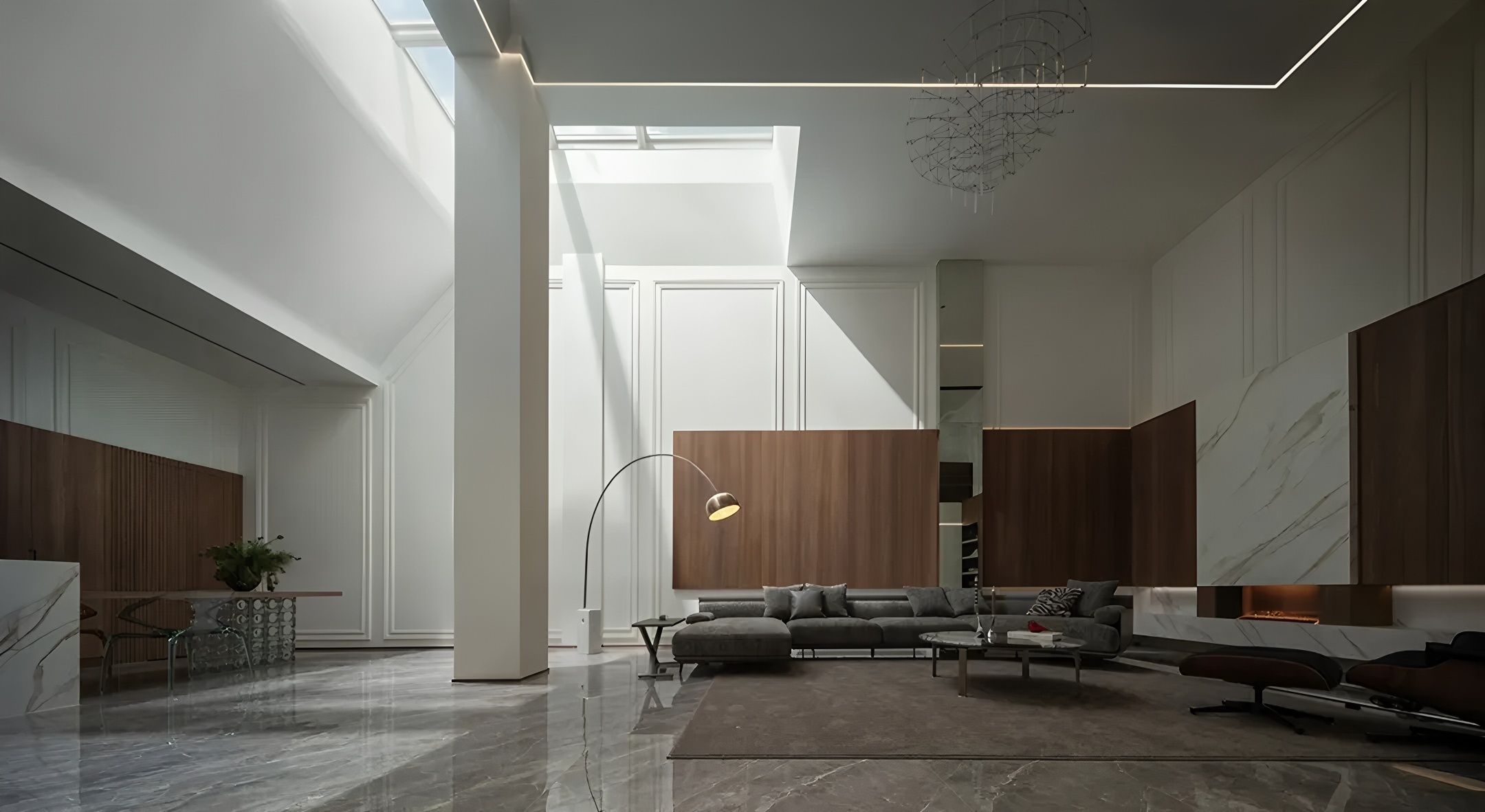 上海520m²无界艺邸丨中国上海丨栖檐设计-19