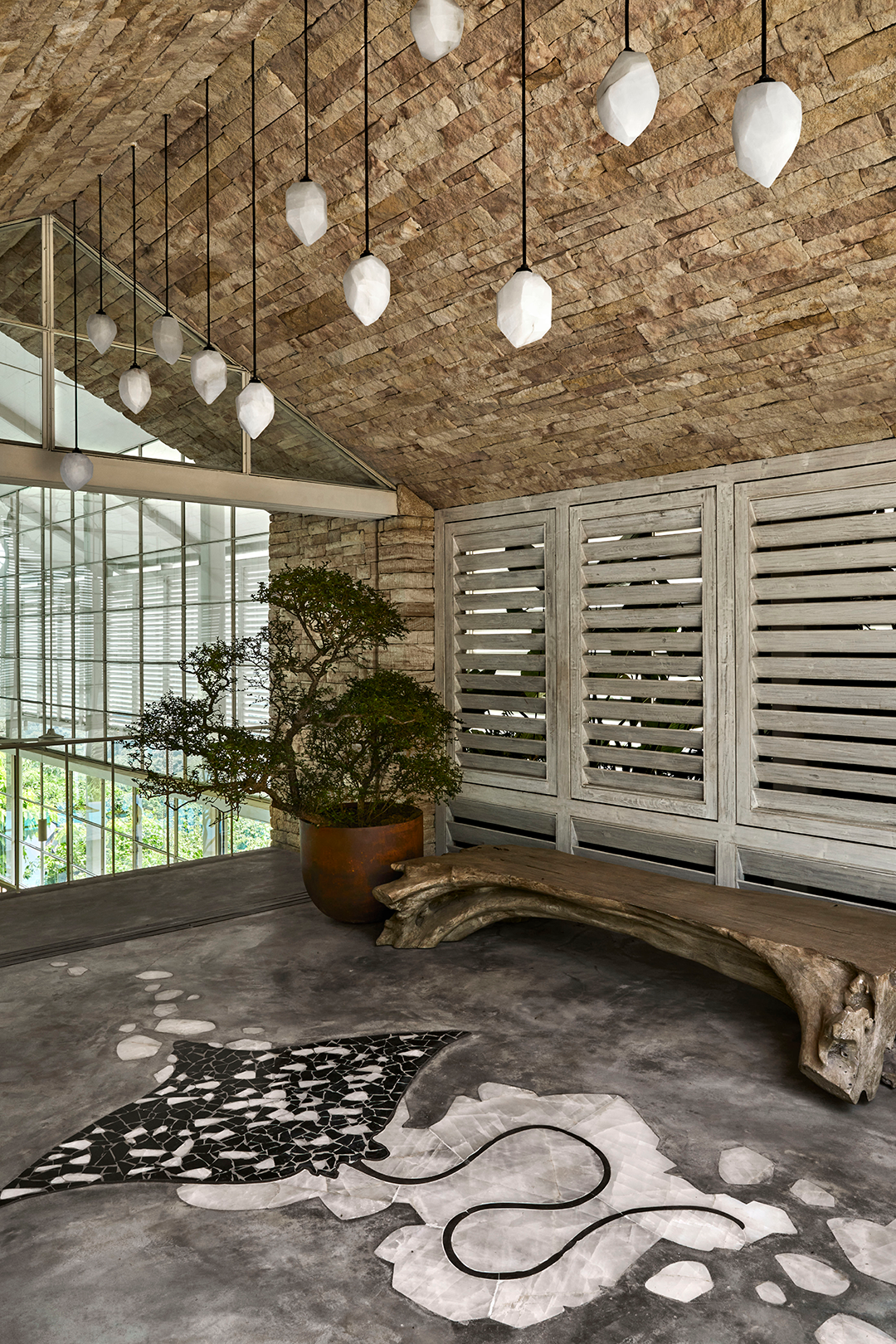 顺应自然的度假别墅 · 印度The Ray农庄度假别墅设计丨Architecture BRIO-46