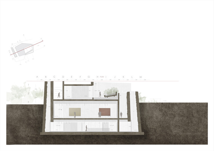 韩国济州岛朴寿男当代艺术博物馆丨西班牙建筑师费尔南多·梅尼斯（Fernando Menis）-21
