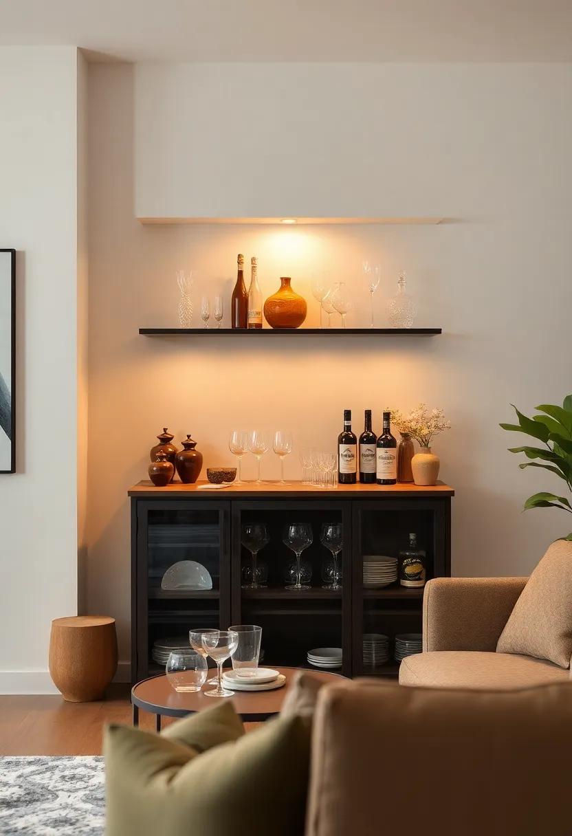 小型客厅酒吧设计-77