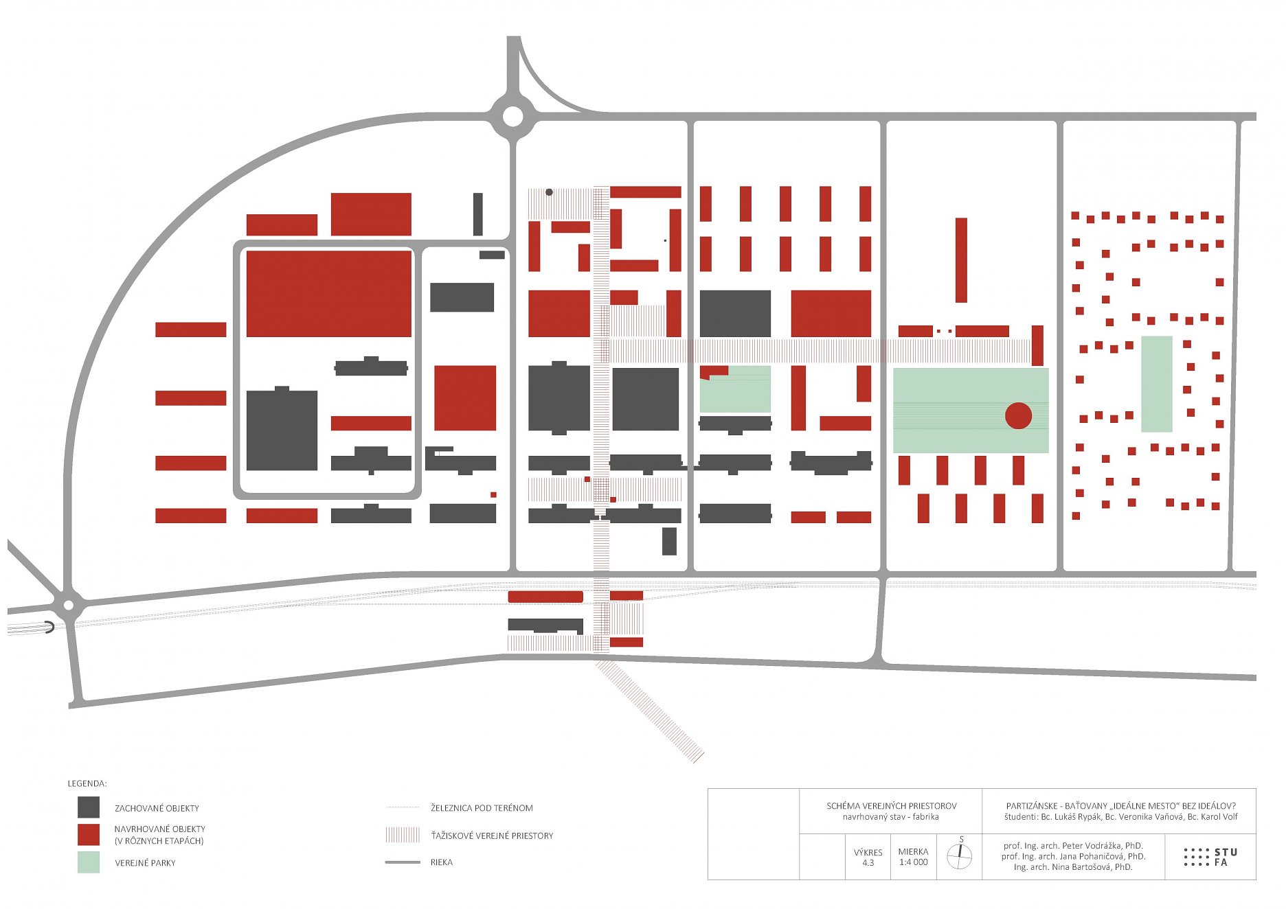 Partizánske  Baťovany工业区复兴设计方案丨斯洛伐克丨Bc. Lukáš Rypák等三人团队,与教授合作-53