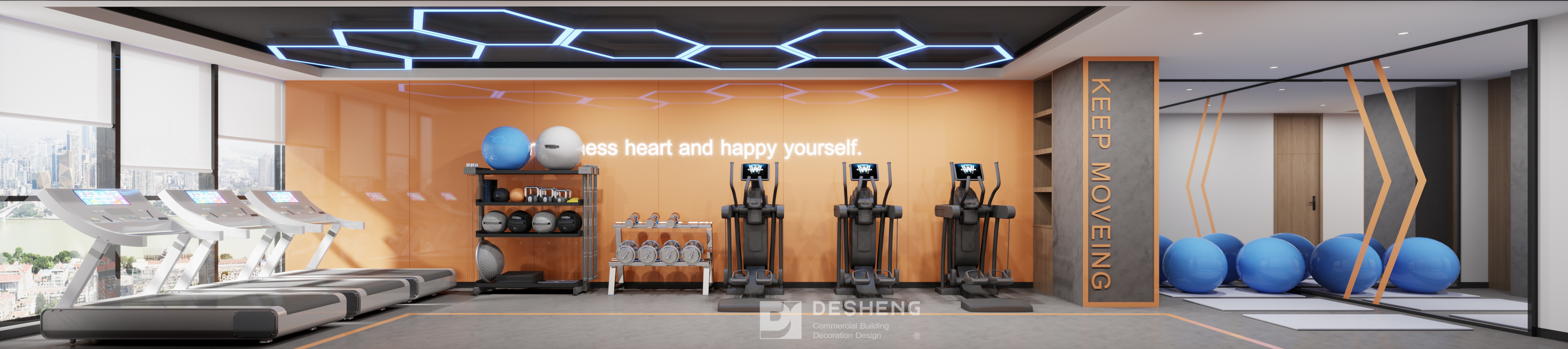 德盛装饰办公装修作品-锐石创芯-6