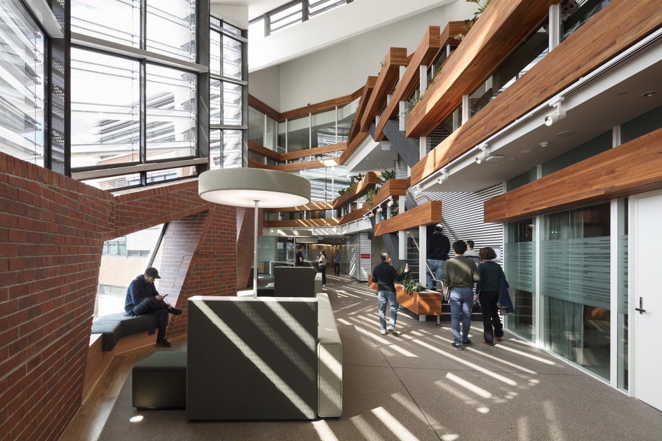 墨尔本 Bio21 研究所 | 动态合作空间与自然环境的完美融合-26