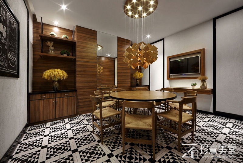 九毛九海口国贸店 | 2015 艾特奖餐饮空间设计入围之作-5