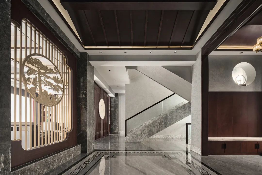 汊河别墅新潮东方 中式风格丨中国滁州丨山舍设计-51