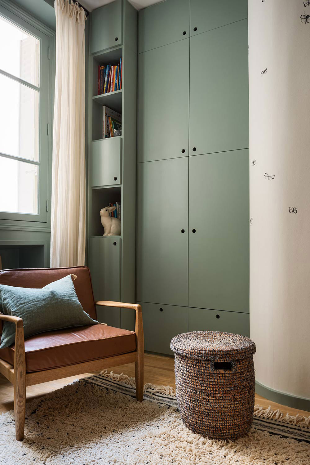 巴黎梦幻儿童房，异国风情壁纸成亮点-13