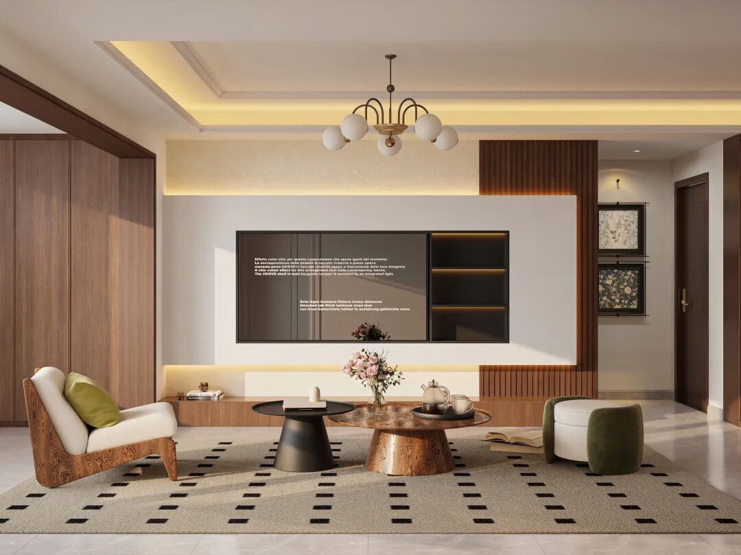 沉浸式探美家 · 在180㎡中古风里丨中国太原丨张杰-21