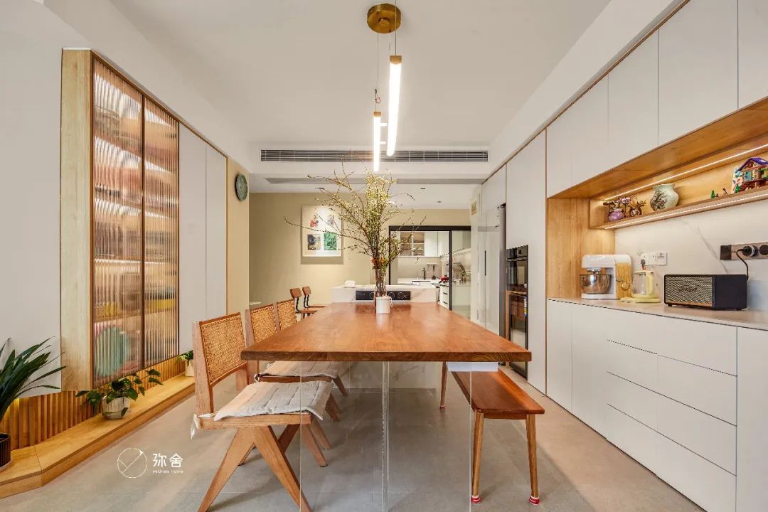 弥舍｜老小区160平不规则户型爆改后焕然一新！-57