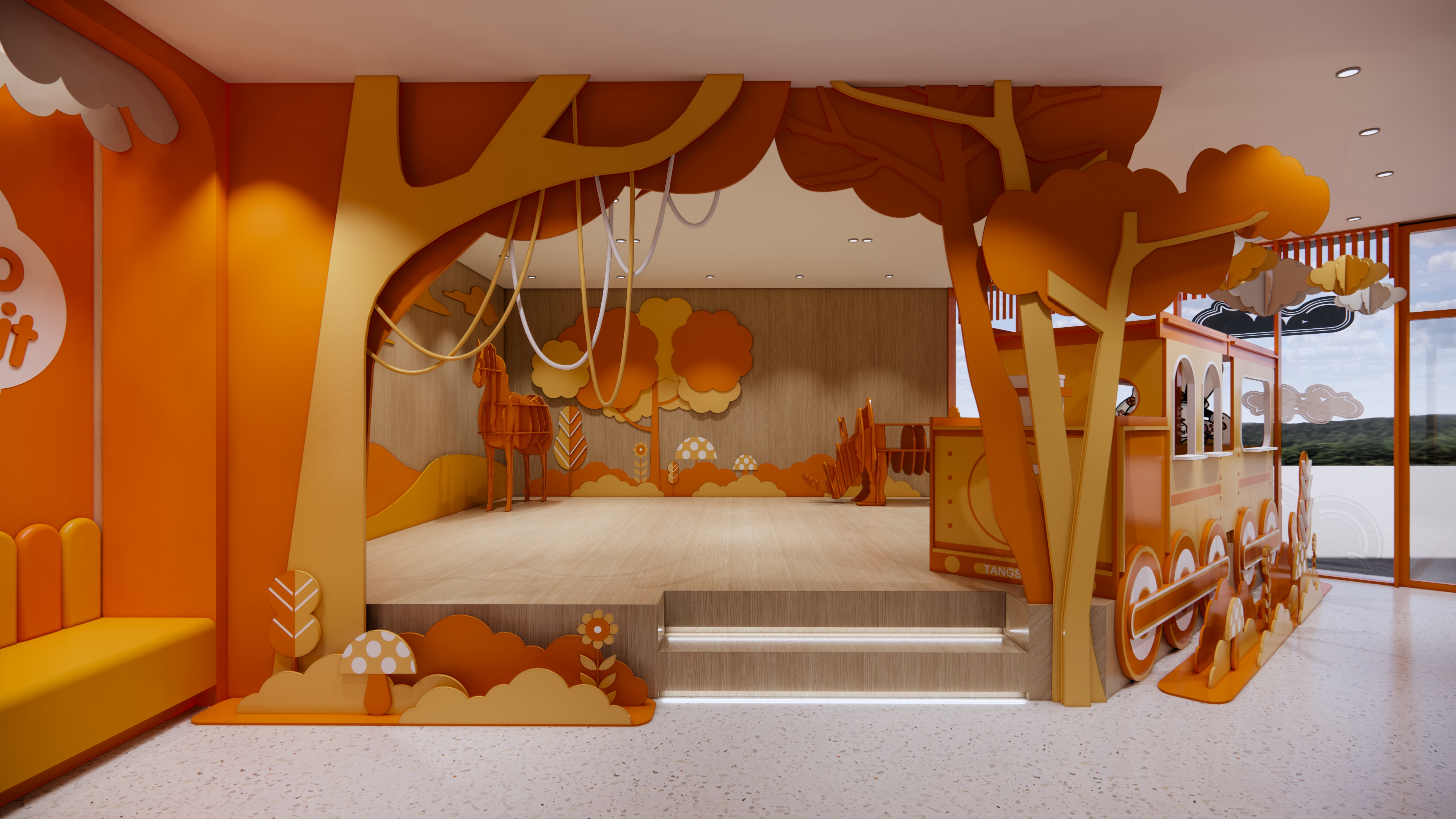 皮影兔主题乐园——纸艺文创屋-16